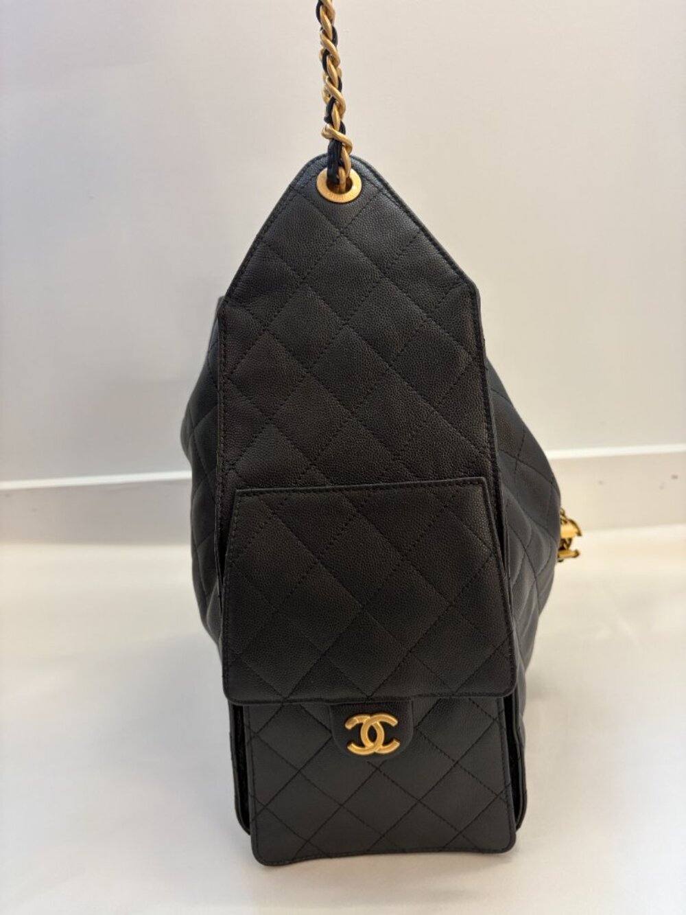 Chanel 25 Medium Handbag in Black - Picture 8 of 10